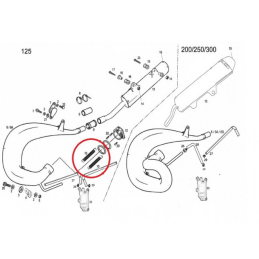 EXHAUST SPRING GASGAS