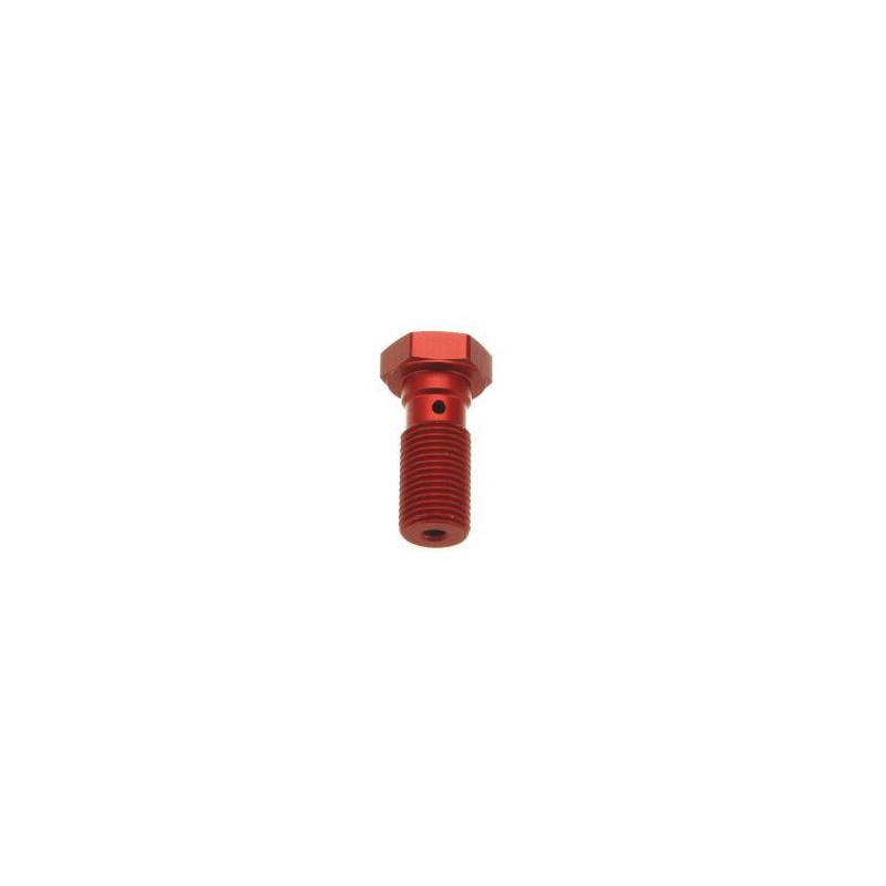 NISSIN BRAKE RED BANJO BOLT