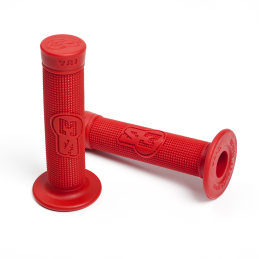 S3 TRIAL RED GRIPS