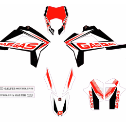 KIT ADESIVI GASGAS 2012-2017