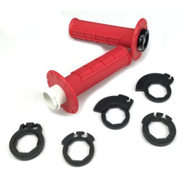 ODI LOCK-ON GRIPS 2T/4T RED