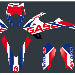 KIT ADESIVI GASGAS SIXDAYS 2018