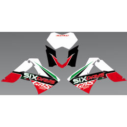 STICKER KIT GASGAS SIXDAYS 2011