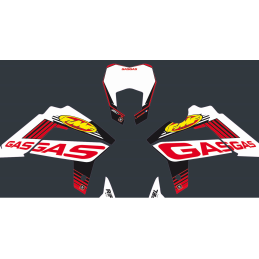 STICKERS KIT GASGAS GUILLAUME 2012