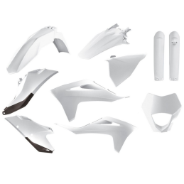 WHITE PLASTIC KIT GASGAS 2021-2022