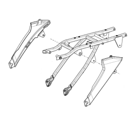 IRON SUBFRAME KIT GASGAS EC...