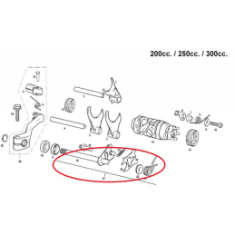 SELETTORE GASGAS 200-250-300 2T