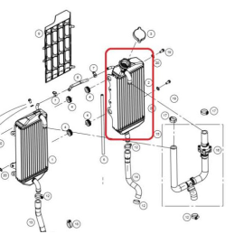 RADIATORE DESTRO GASGAS 2018