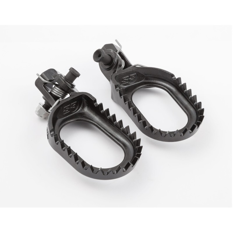 S3 BLACK BACKWARD LOW FOOTPEGS KTM HUSQVARNA GASGAS 24 25