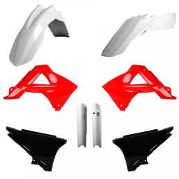 POLISPORT WHITE/RED PLASTIC...