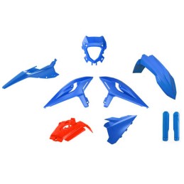 RACETECH BLUE/RED PLASTIC...